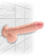 Pipedream King Cock Triple Density 9 inches Cock, Balls Beige - Product SKU PD572021