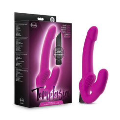 Temptasia Estella Strapless Silicone Dildo Pink by Blush Novelties