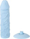 Silicone Strap On Dildo System Blue O/S by Evolved Novelties - Product SKU ENAEWF27732