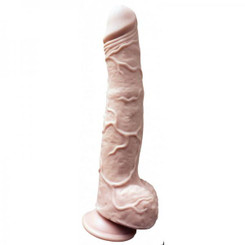 Skinsations Shaftasaurus 11 inches Dildo Beige by Hott Products
