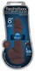Fleshstixxx 8 inches Silicone Dildo with Balls Brown by Curve Toys - Product SKU CN19053511