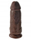 Pipedream King Cock Chubby 9 inches Brown Dildo - Product SKU PD553229