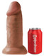 King Cock 10 inches Chubby Dildo - Tan Adult Toys