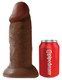 King Cock 10 inches Chubby Dildo - Brown Best Sex Toy
