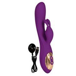The Entice Katharine Raspberry Rabbit Vibrator Sex Toy For Sale