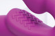 Strap U Vibrating Strapless Silicone Strap-On Dildo Pink by XR Brands - view 2
