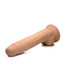 Curve Novelties Fleshstixxx 10in Silicone Dildo W/ Balls Latte - Product SKU CN19054712