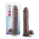 Big John 11.5 inches Dual Density Dildo Brown by Blush Novelties - view 2