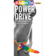 Rainbow Power Drive 7 inches Strap On Dildo With Harness Silicone by Hott Products - view 2