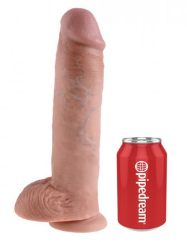 King Penis 11 inches Penis - Beige by Pipedream Products