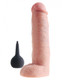 The King Cock 10 inches Squirting Dildo Beige Sex Toy For Sale