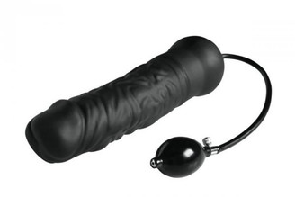 Leviathan Giant Inflatable Dildo Black Adult Sex Toy