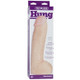 Vac-U-Lock 12 inches Realistic Hung Dong - Beige by Doc Johnson - view 3