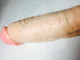 Vac-U-Lock 12 inches Realistic Hung Dong - Beige by Doc Johnson - view 4