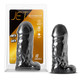 Jet Destroyer Carbon Black Metallic Dildo by Blush Novelties - view 2