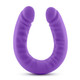 Ruse 18 inches Silicone Slim Double Dong Purple by Blush Novelties