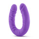 Ruse 18 inches Silicone Slim Double Dong Purple by Blush Novelties - view 4