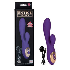 The Entice Vivien Purple Rabbit Vibrator Sex Toy For Sale