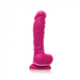 Colours Dual Density 8 inches Dildo Pink Adult Toy