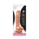 Colours Dual Density 8 inches Beige Dildo by NS Novelties - Product SKU NSN040321