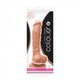 Colours Dual Density 8 inches Beige Dildo by NS Novelties - view 2