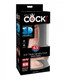 King Cock Triple Density 6.5 inches Dildo with Balls Beige by Pipedream - Product SKU PD571721