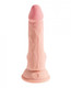King Penis Triple Density 6.5 inches Dildo with Balls Beige by Pipedream Products - view 4
