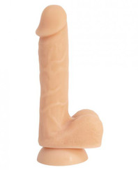 Addiction David 8 inches Bendable Beige Silicone Dong Adult Sex Toy