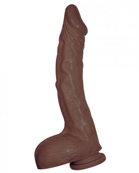 All American Ultra Whoppers 11 inches Curved Dong Brown Best Sex Toys