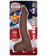 All American Ultra Whoppers 11 inches Curved Dong Brown by NassToys - Product SKU NW2796