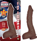 NassToys All American Ultra Whoppers 11 inches Curved Dong Brown - Product SKU NW2796