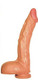 Ultra Whopper 11 inches Curved Dong - Beige by NassToys