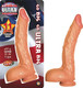 NassToys Ultra Whopper 11 inches Curved Dong - Beige - Product SKU NW2530