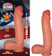 Ultra Whopper 11 inches Curved Head Dong Beige by NassToys