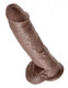 10 Inches C*ck Balls - Brown by Pipedream Products - view 2