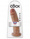 King Cock 10 inches Dildo - Tan by Pipedream - Product SKU PD550522