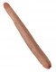 King Cock 16 inches Tapered Double Dildo - Tan by Pipedream - Product SKU PD551722