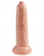 King Cock 9 inches Uncut Dildo Beige by Pipedream - Product SKU PD556221