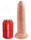 Pipedream King Cock 9 inches Uncut Dildo Beige - Product SKU PD556221