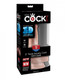 King Cock Triple Density 5 inches Dildo with Balls Beige by Pipedream - Product SKU PD572621