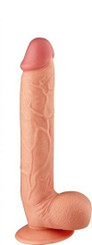 Maxx Men 11 inches Straight Dong Beige by NassToys