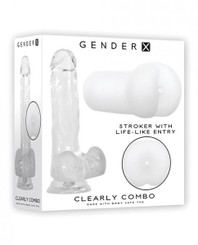 Gender X Clearly Combo Adult Sex Toy