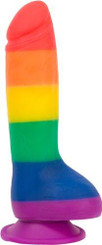 Addiction Justin 8 inches Rainbow Dildo Adult Toy