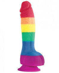 Colours Pride Edition 6 inches Dong Rainbow Best Sex Toys