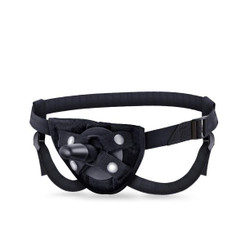The Lock On Strap On Harness O/S Black Sex Toy For Sale