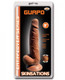 Latin Lover Guapo 9 Inches Dildo - Brown by Hott Products