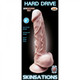 Skinsations Hard Drive 8 inches Dildo Beige by Hott Products - Product SKU HO3123