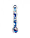 Icicles No 8 Clear Blue Glass Massager Sex Toy