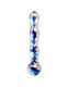 Icicles No 8 Clear Blue Glass Massager by Pipedream Products