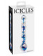 Icicles No 8 Clear Blue Glass Massager by Pipedream Products - view 3